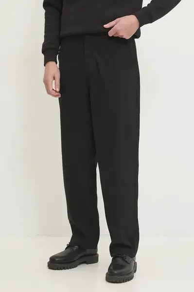 Kalhoty Calvin Klein Jeans pánské, černá barva, jednoduché, J30J326930