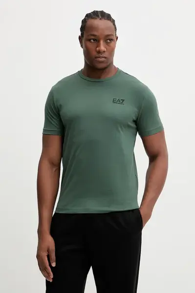 Bavlněné tričko EA7 Emporio Armani
