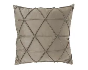 Dekoračný vankúš Vanessa 45x45 cm, taupe%