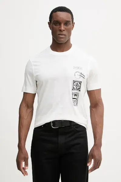 Bavlněné tričko Emporio Armani