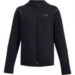 Under Armour UNSTOPPABLE FLEECE Chlapčenská mikina, čierna, veľkosť M