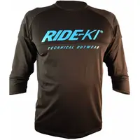HAVEN RIDE-KI Cyklistický dres, čierna, veľkosť XXXL