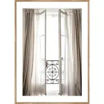 Monee TIŠTĚNÉ OBRAZY NA PLÁTNĚ, architektura, 51,2/71,2 cm