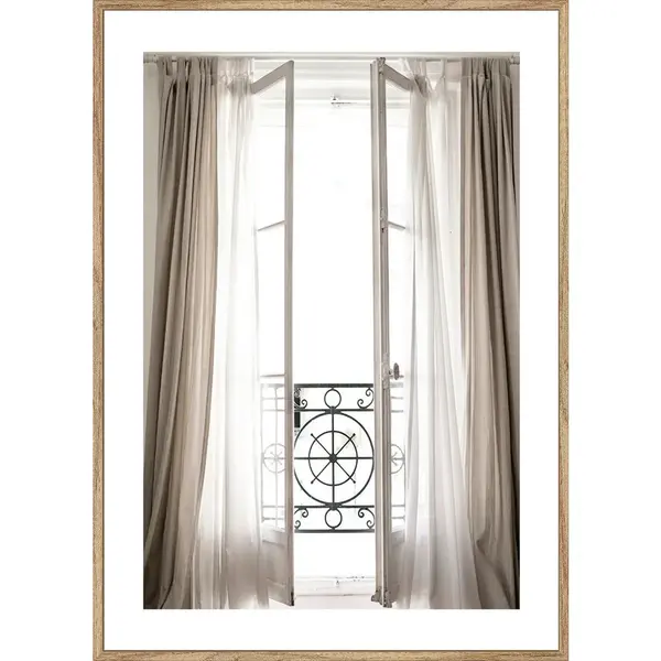 Monee TIŠTĚNÉ OBRAZY NA PLÁTNĚ, architektura, 51,2/71,2 cm