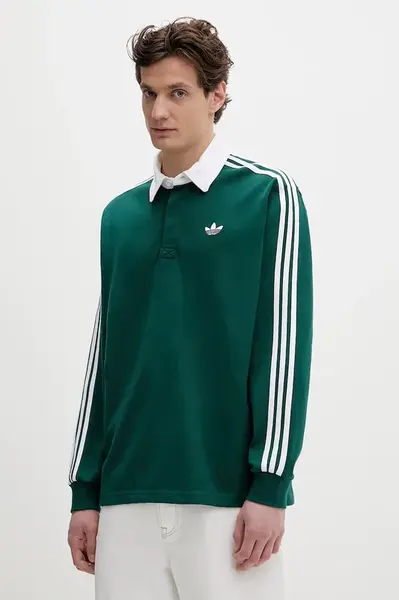 Bavlněné tričko s dlouhým rukávem adidas Originals
