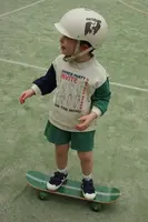 Dětská bavlněná mikina Konges Sløjd SPOTTY LS POLO GOTS