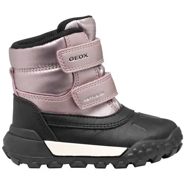 Geox B TREKKYUP B AB Dívčí volnočasová obuv, růžová, velikost