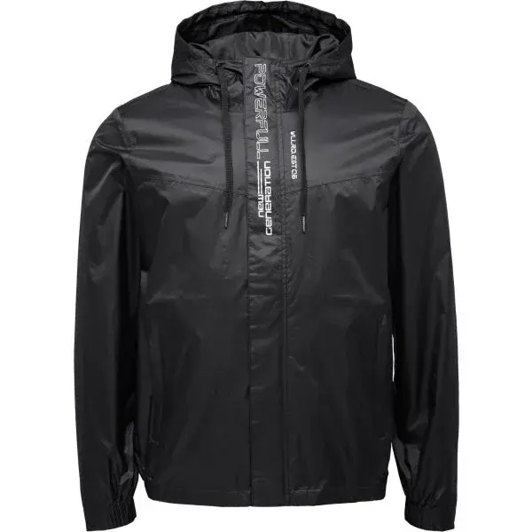 Willard MEGIS Pánská šusťáková bunda, černá, velikost