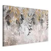 artgeist MALBA NA PLÁTNĚ, listy, 90/60/1,2 cm