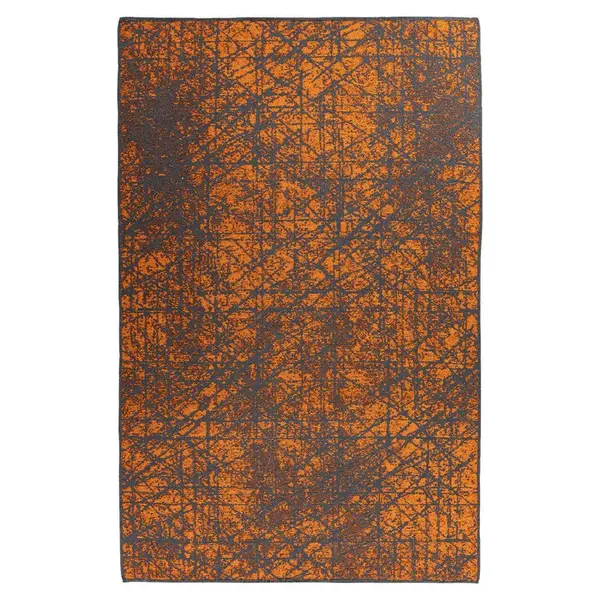 KOBEREC TKANÝ NA PLOCHO, 120/170 cm, oranžová