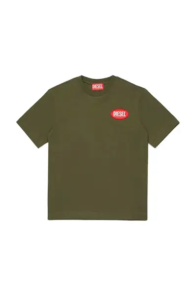Diesel Dětské bavlněné tričko Diesel TPATCH OVER T-SHIRT