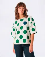 Tričko SKFK Lariz GOTS T-Shirt F25SG5 DOTS