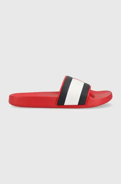 Pantofle Tommy Hilfiger RUBBER TH FLAG POOL SLIDE