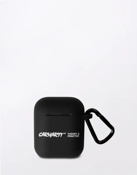 Carhartt WIP Theory and Practice AirPods Case - AirPods Black/White
