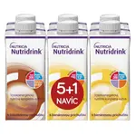 NUTRIDRINK Balíček 5+1 čokolada a banán 6 x 200 ml