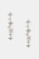 Stříbrné náušnice Guess JSBE04 490JW