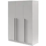 Skriňa Braga 2 bez zásuviek platinovo sivá
