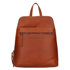 Dámský kožený batoh The Chesterfield Brand Mia - koňak