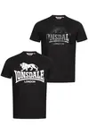 LONSDALE Tričko 'Kelso'  tmavomodrá / čierna / biela
