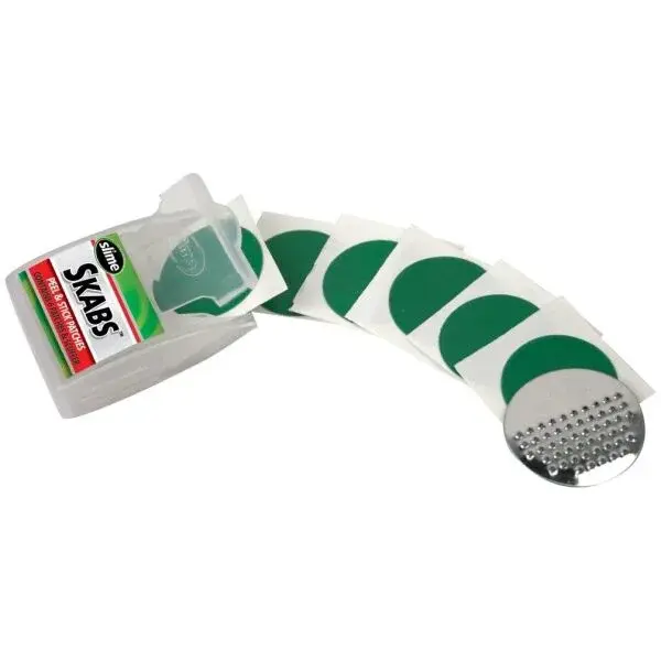 SLIME SKABS Sada samolepících záplat, zelená, velikost