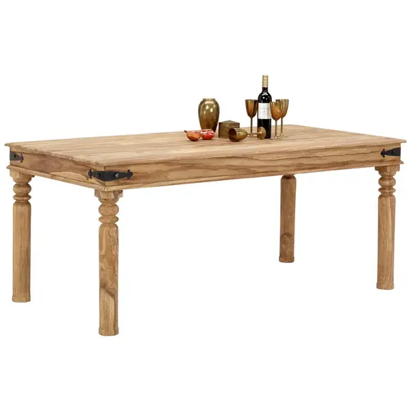 Livetastic JÍDELNÍ STŮL, sheesham, 180/90/77 cm