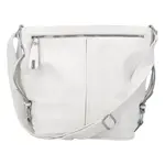 Velká prostorná crossbody kabelka Figo, bílá