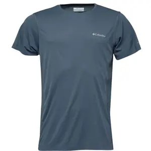 Columbia ZERO RULES™ LIGHT SS CREW Pánské funkční triko, tmavě modrá, velikost