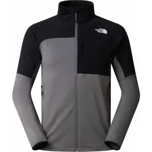 The North Face M POLARTEC POWERGRID STORMGAP JACKET Pánská mikina, šedá, velikost