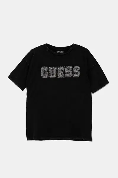 Dětské bavlněné tričko Guess