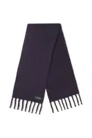 Šátek z vlněné směsi Tous TEXTIL tmavomodrá barva, hladký, 2002203333