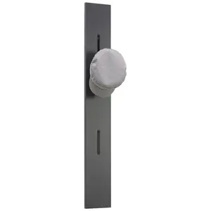 Cassando ŠATNÍ PANEL, antracitová, 16/115/2 cm