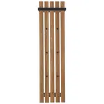 XXXL ŠATNÍ PANEL, přírodní barvy, černá, dub, 40/150/22 cm