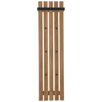 ŠATNÍ PANEL, přírodní barvy, černá, dub, 40/150/22 cm