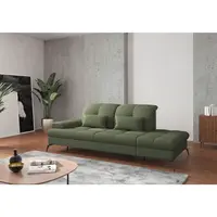 Sit & More LENOŠKA, textil, olivově zelená