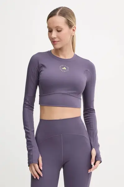 Tréninkové tričko s dlouhým rukávem adidas by Stella McCartney TrueStrenght