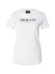 ARMANI EXCHANGE Tričko  čierna / biela