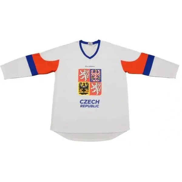 SPORT TEAM ČR 9 Hokejový dres, biela, veľkosť