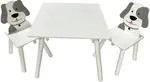 BHome Dětský stůl s židlemi PEJSEK