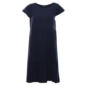 Dámské bavlněné šaty alpine pro akesa modrá m