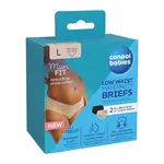 CANPOL BABIES Těhotenské kalhotky s nízkým pasem mum fit L 2 kusy