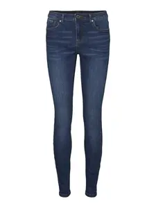 Vero Moda Tall Džínsy 'Tanya'  tmavomodrá