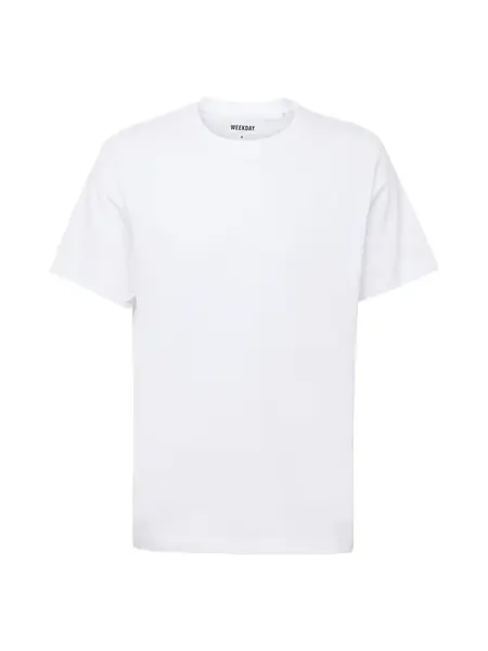 WEEKDAY Tričko  biela