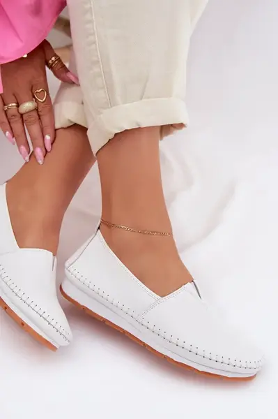 S. BARSKI Kožené dámské mokasíny