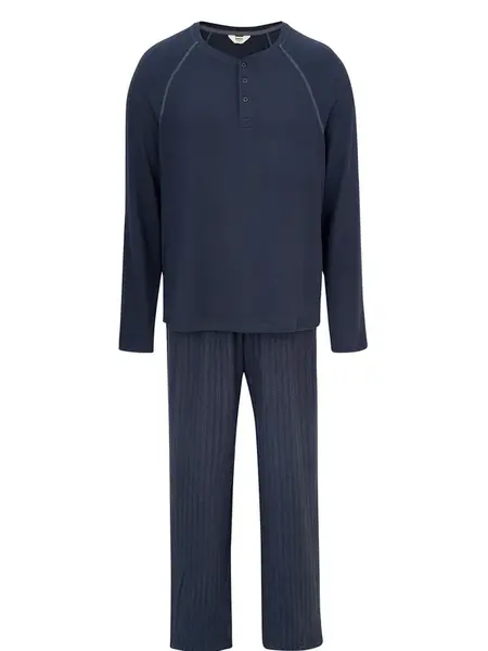 Dagi Dlhé pyžamo  námornícka modrá
