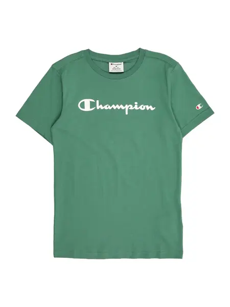 Champion Authentic Athletic Apparel Tričko  zelená / biela