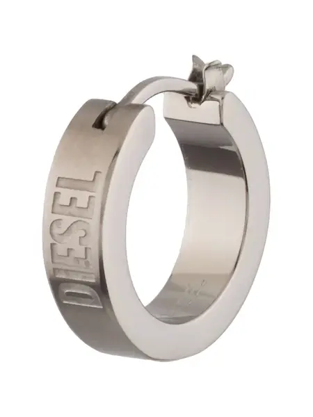 DIESEL Náušnice  strieborná