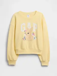 GAP Oversize mikina s logem pro dívky