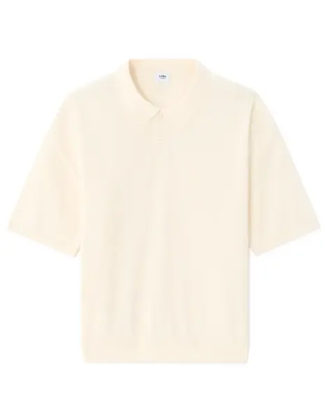 Celio Polo triko Nebouclet krémová