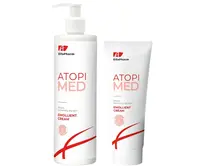 Zjemňující krém na atopickou a velmi suchou pokožku Elfa Pharm Atopi Med Emollient Cream 400 ml + krém 75 ml zdarma + dárek zdarma