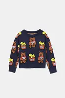 Dětský svetr Guess tmavomodrá barva, hřejivý